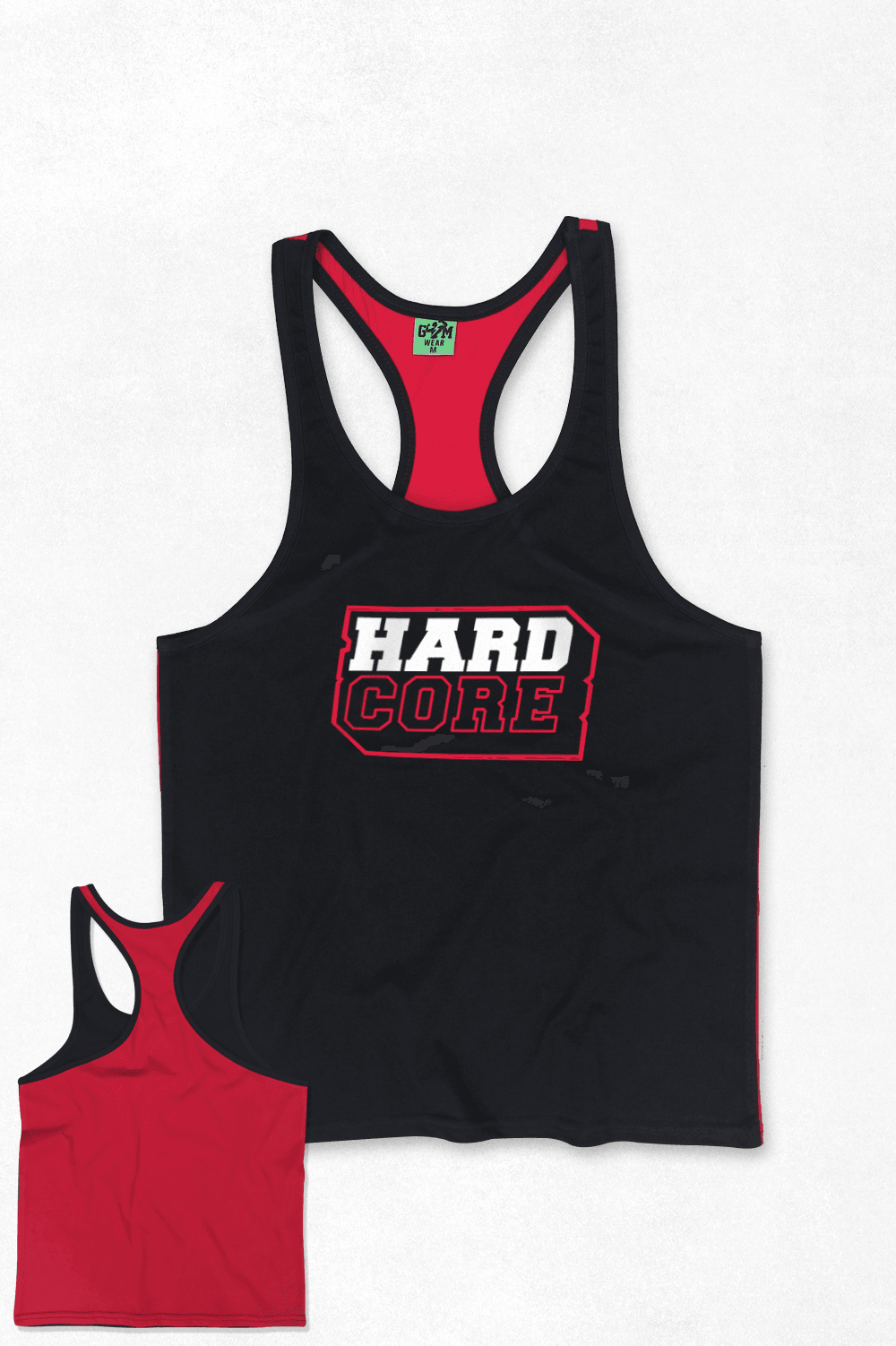 Hard Core Fitness Gym Tank Top Sporcu Atleti