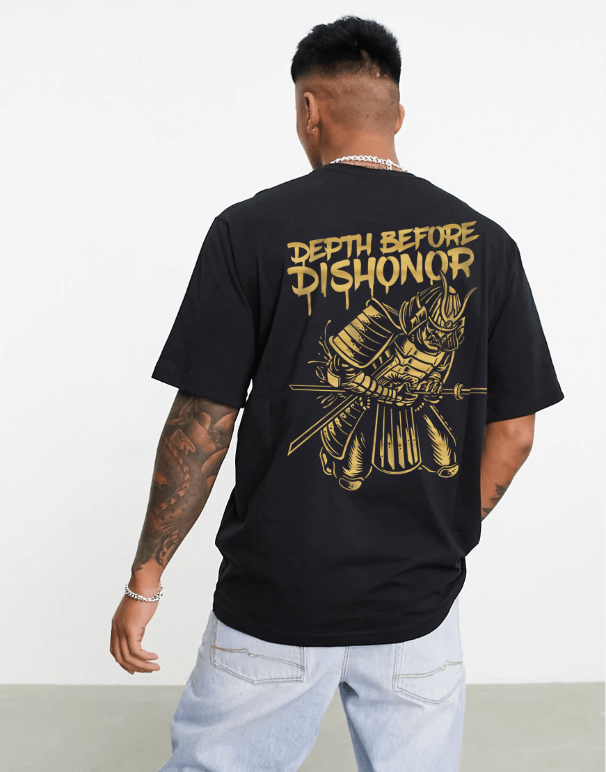 Gold Warriors Oversize Tshirt