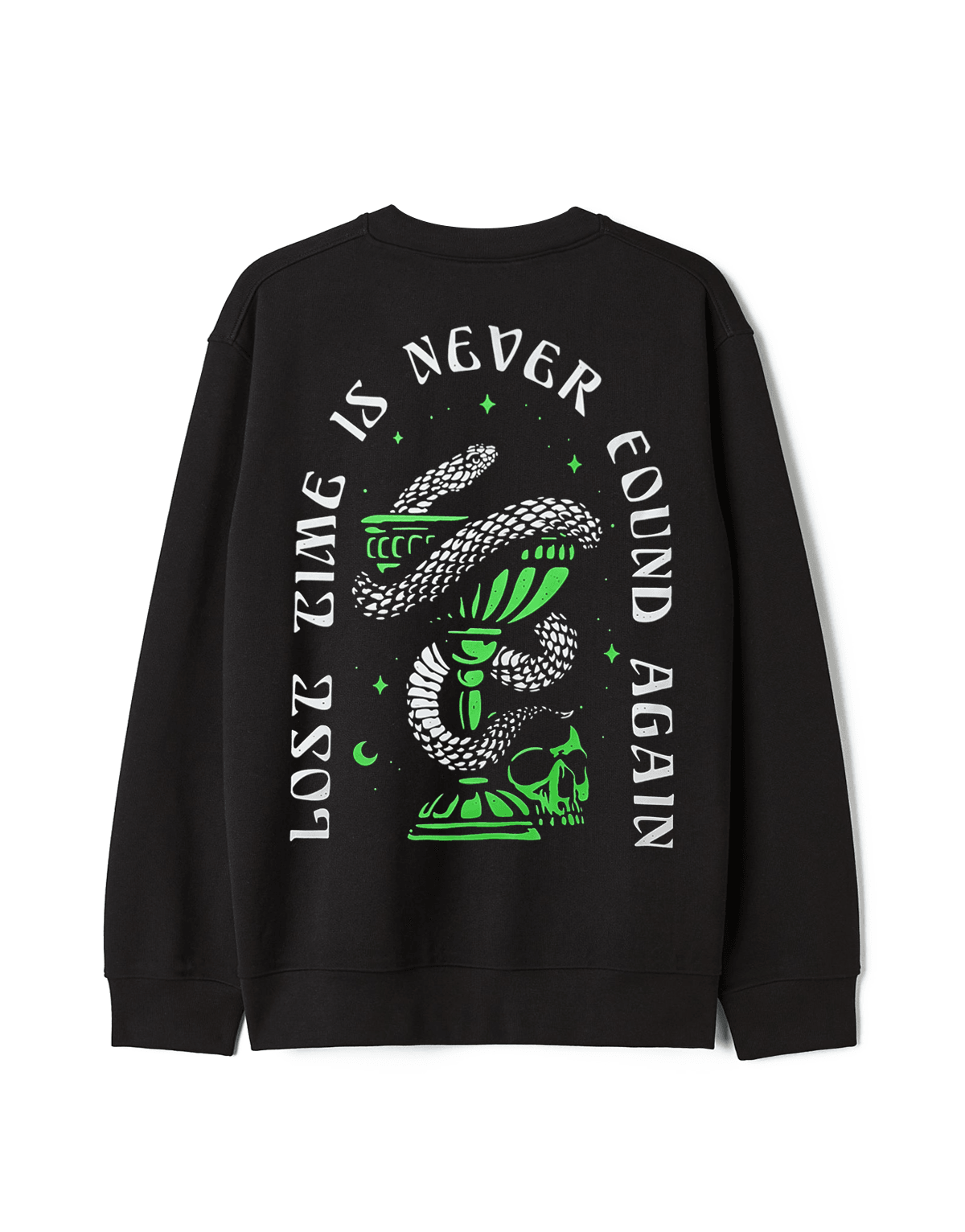 Lost Oversize Sweatshirt Siyah