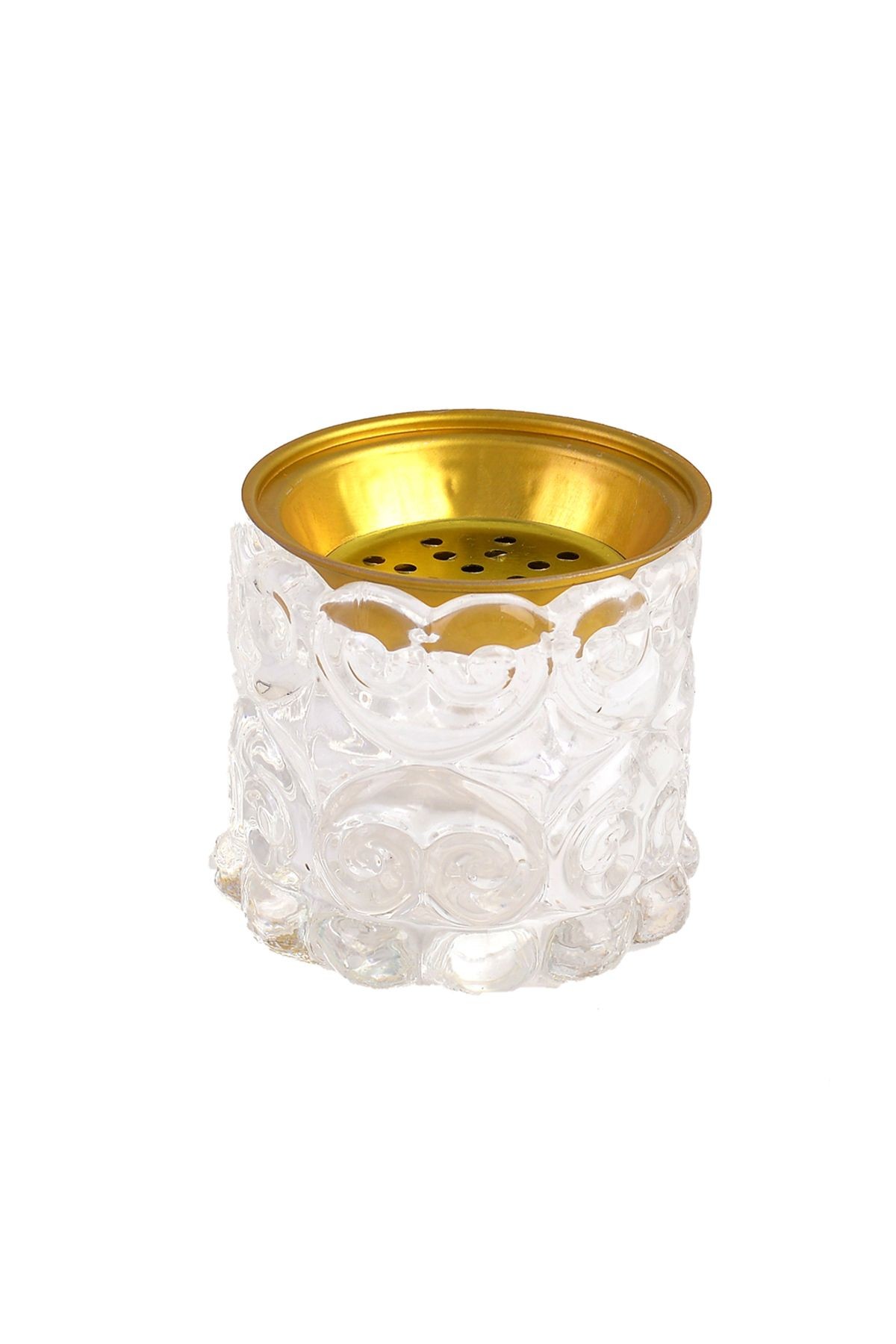 Mini Kristal Buhurdanlık Beyaz Ab-107