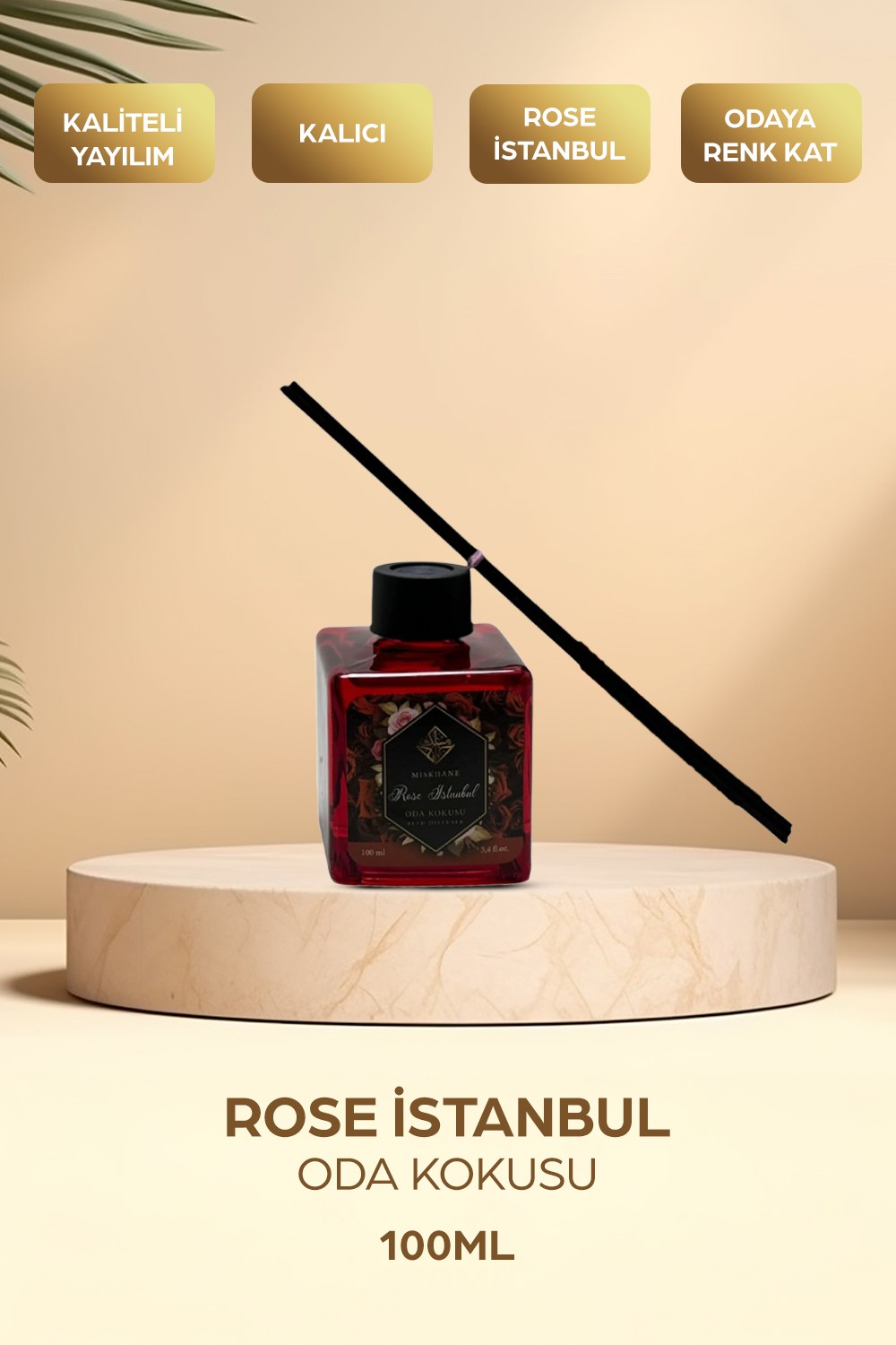 Rose İstanbul Oda Kokusu Bambu Çubuklu 100ml