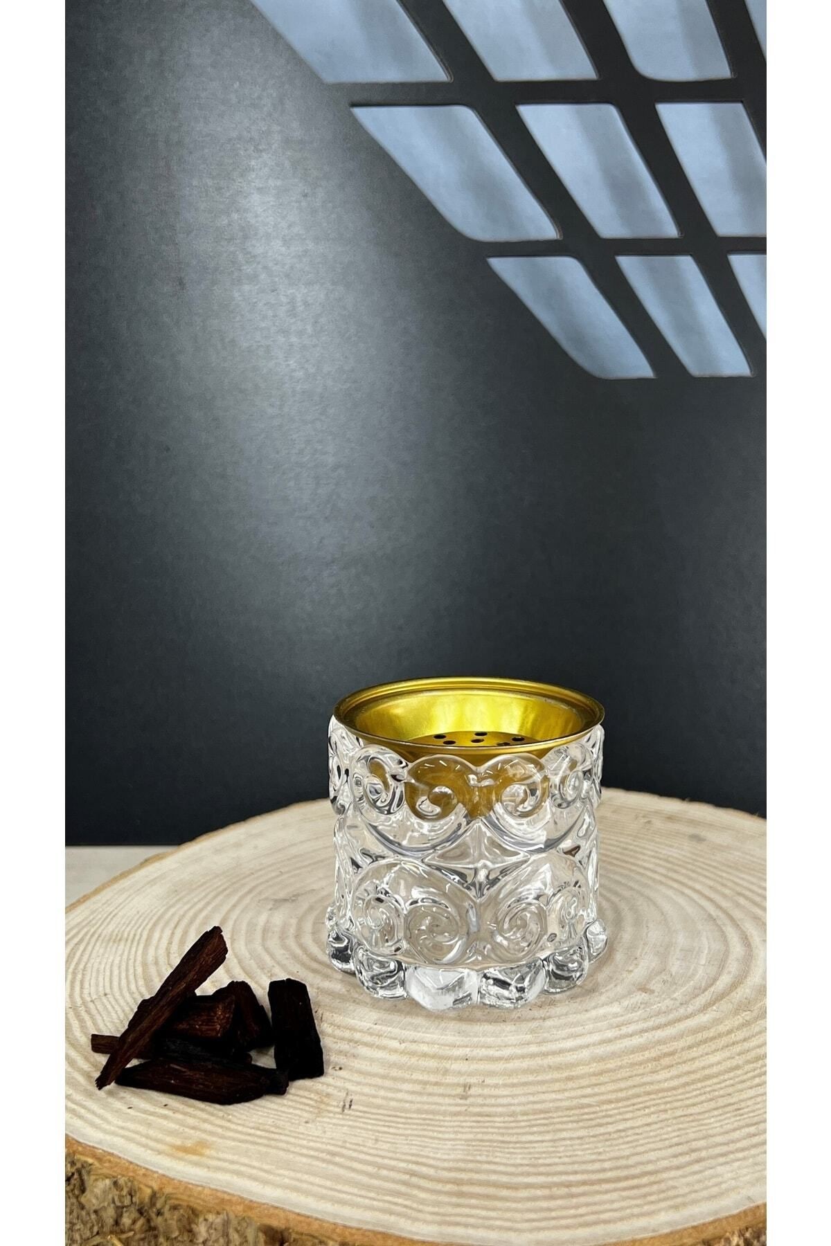 Mini Kristal Buhurdanlık Beyaz Ab-107