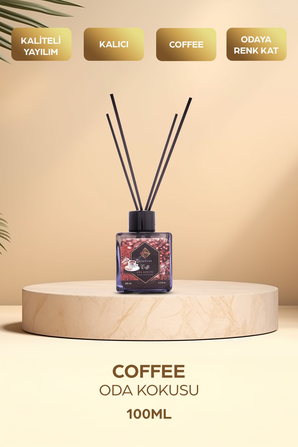 Coffee Oda Kokusu Bambu Çubuklu
