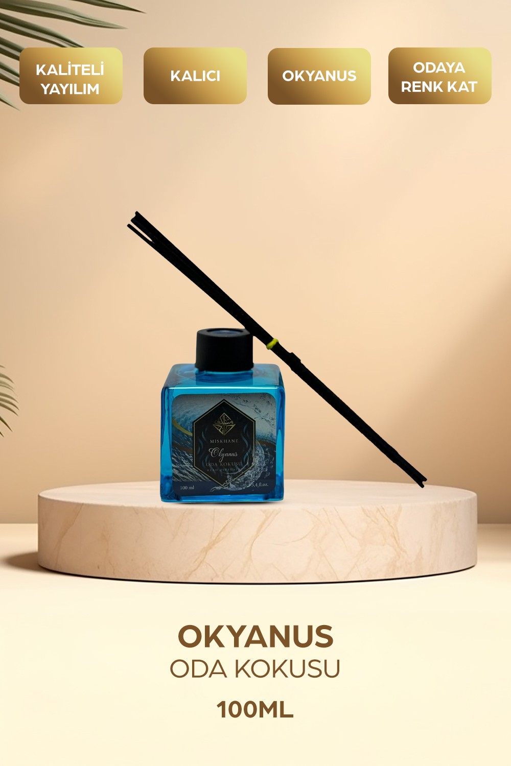 Okyanus Oda Kokusu Bambu Çubuklu 100ml