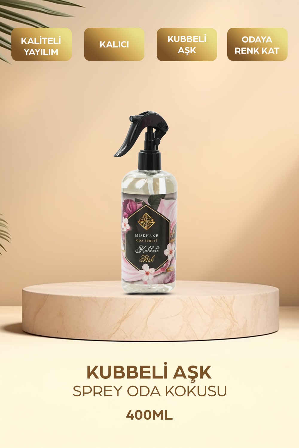 Kubbeli Aşk Sprey Oda Kokusu