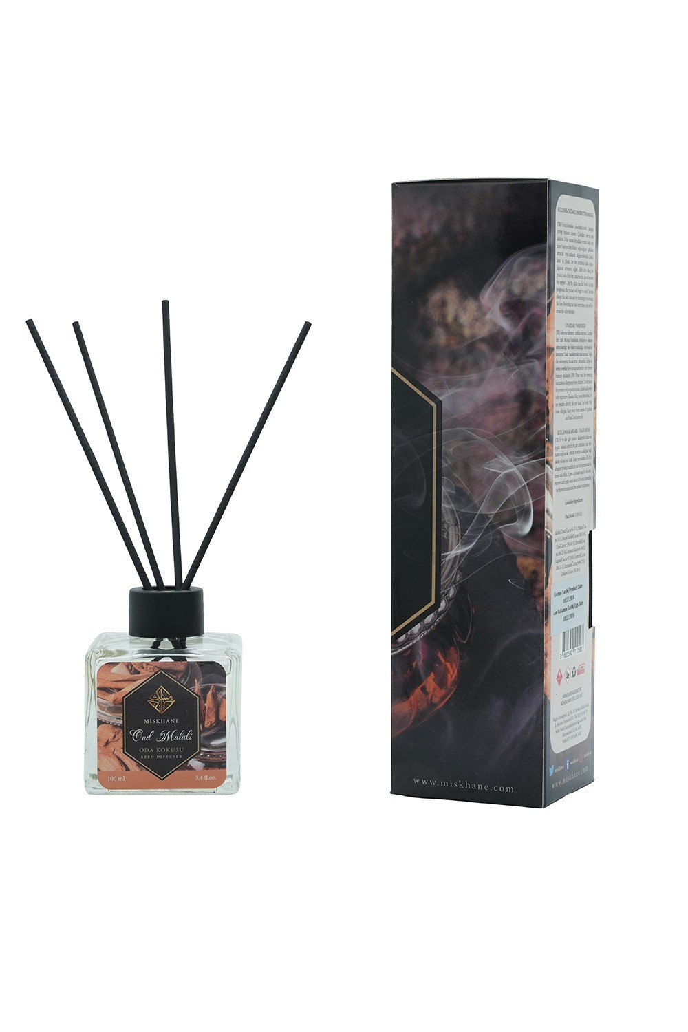 Oud Malaki Oda Kokusu Bambu Çubuklu