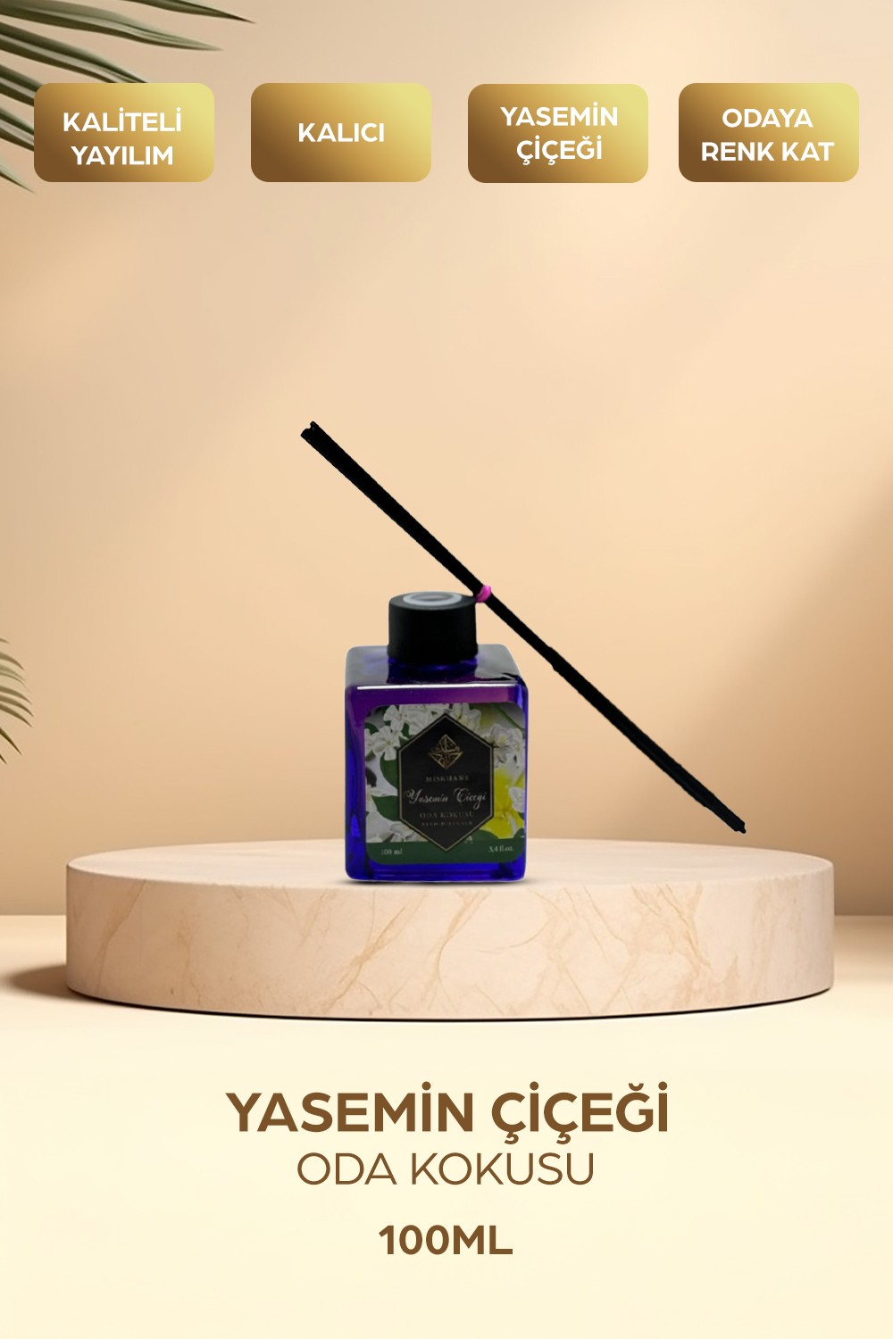 Yasemin Çiçeği Oda Kokusu Bambu Çubuklu 100ml