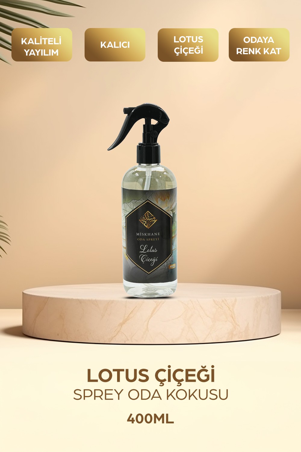 Lotus Çiçeği Sprey Oda Kokusu
