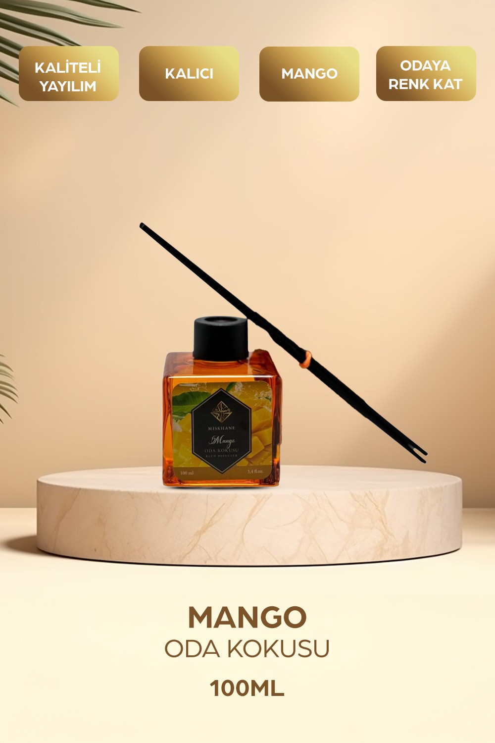 Mango Oda Kokusu Bambu Çubuklu 100ml