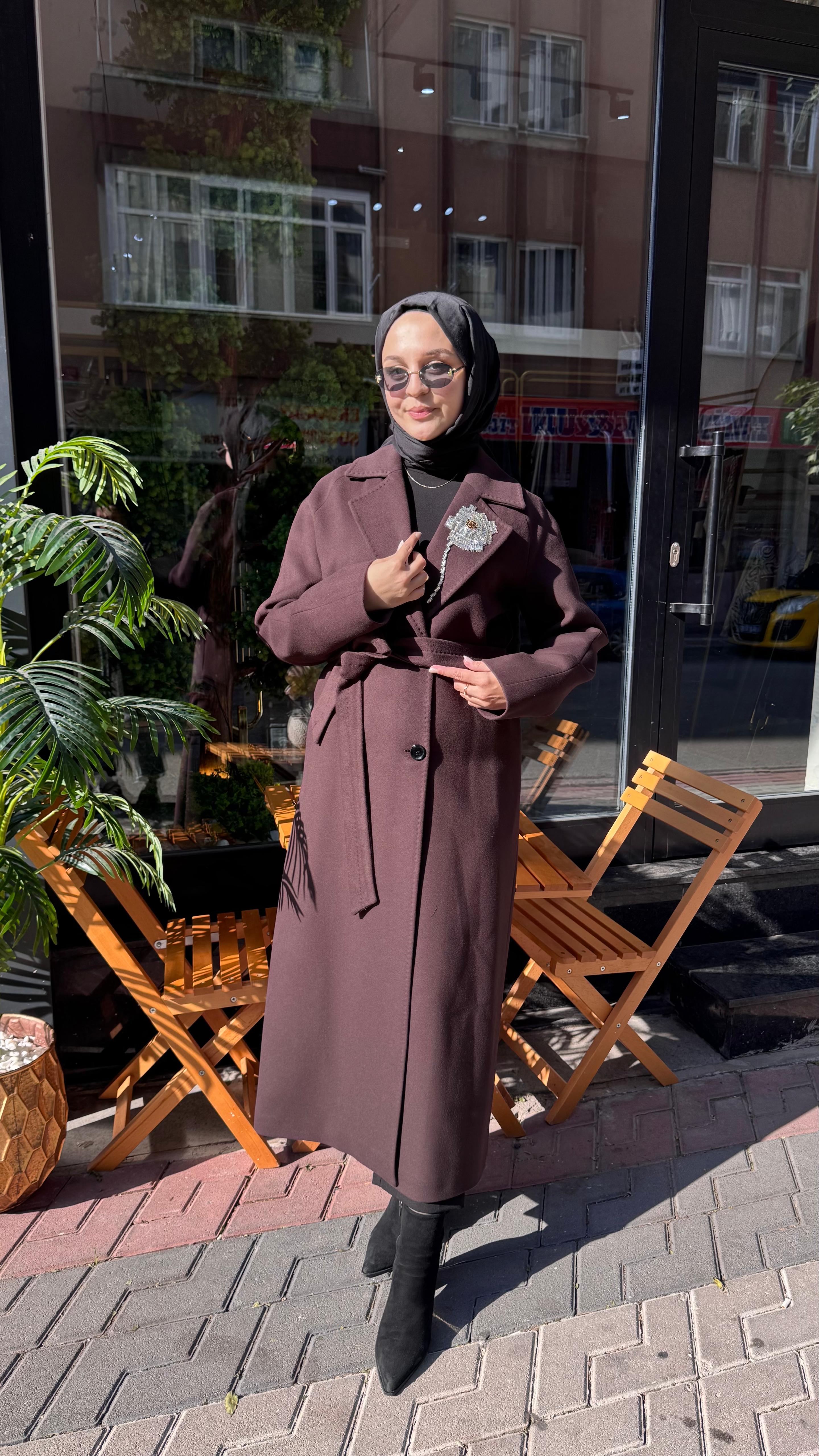 MİSSEMRAMİS İşleme Detaylı Kaşe / Kaban