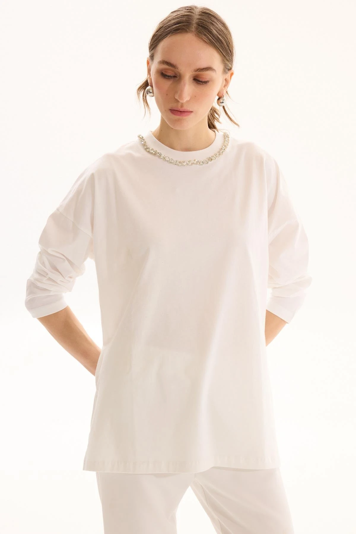 MİSSEMRAMİS Basic Sweatshirt