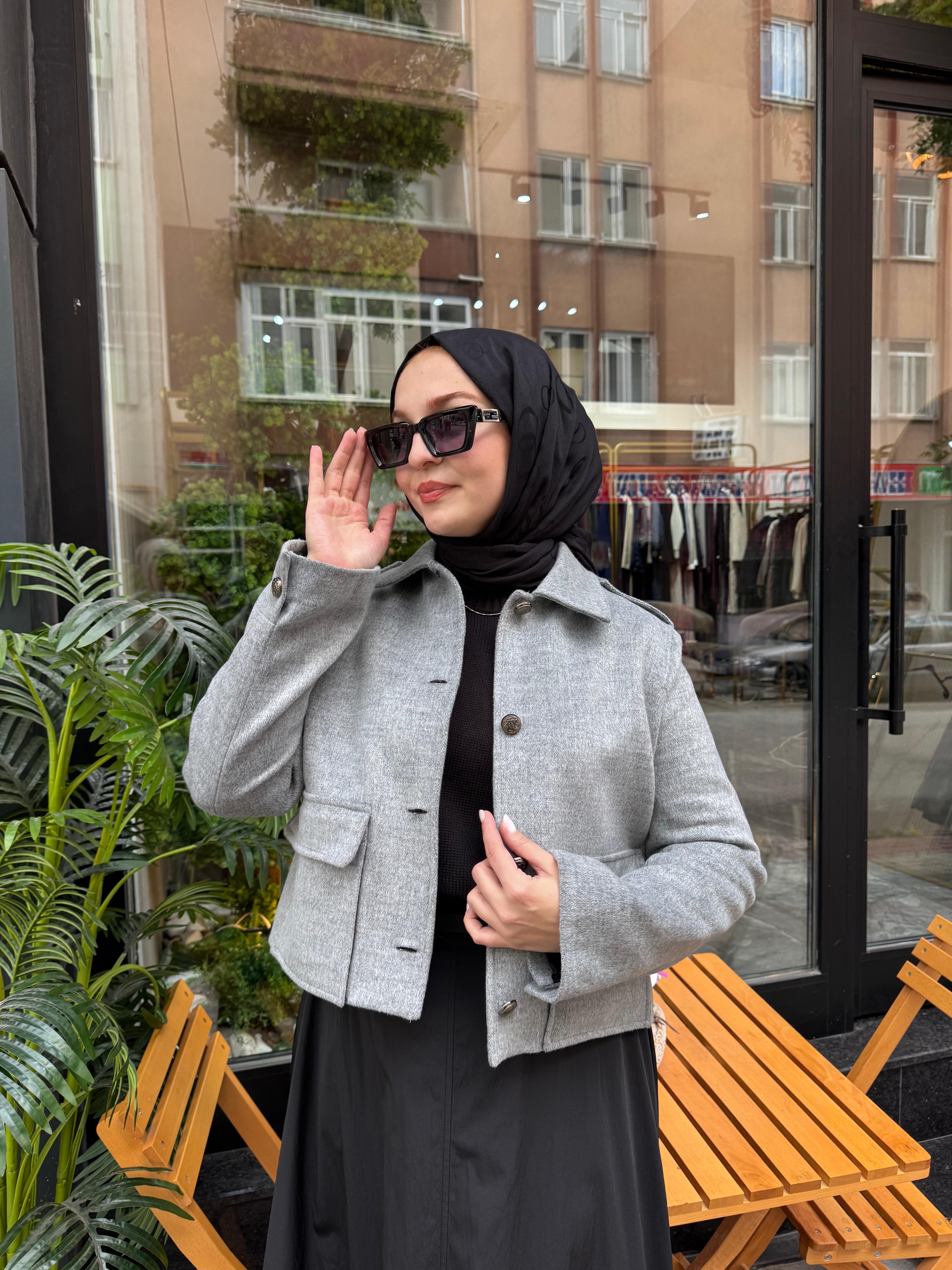 TERZİ DÜKKANI Kaşe Kaban