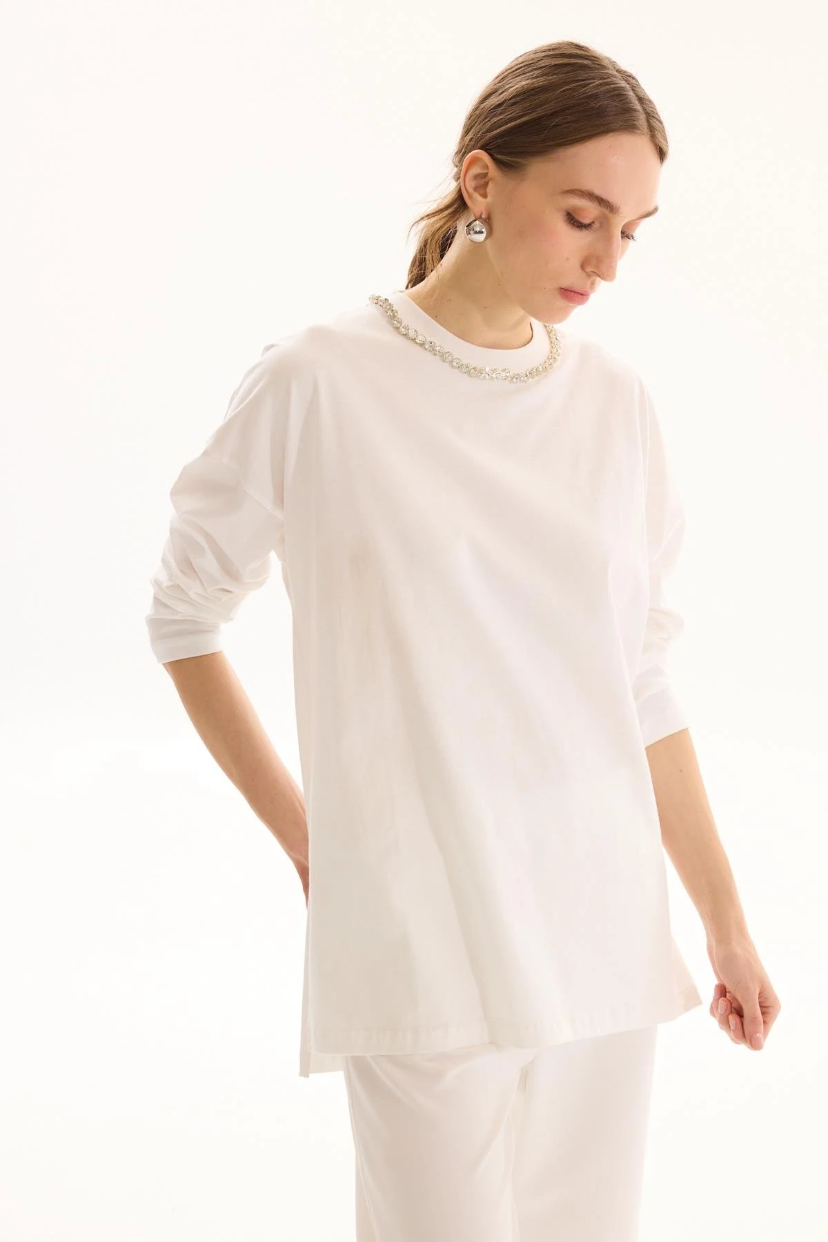 MİSSEMRAMİS Basic Sweatshirt