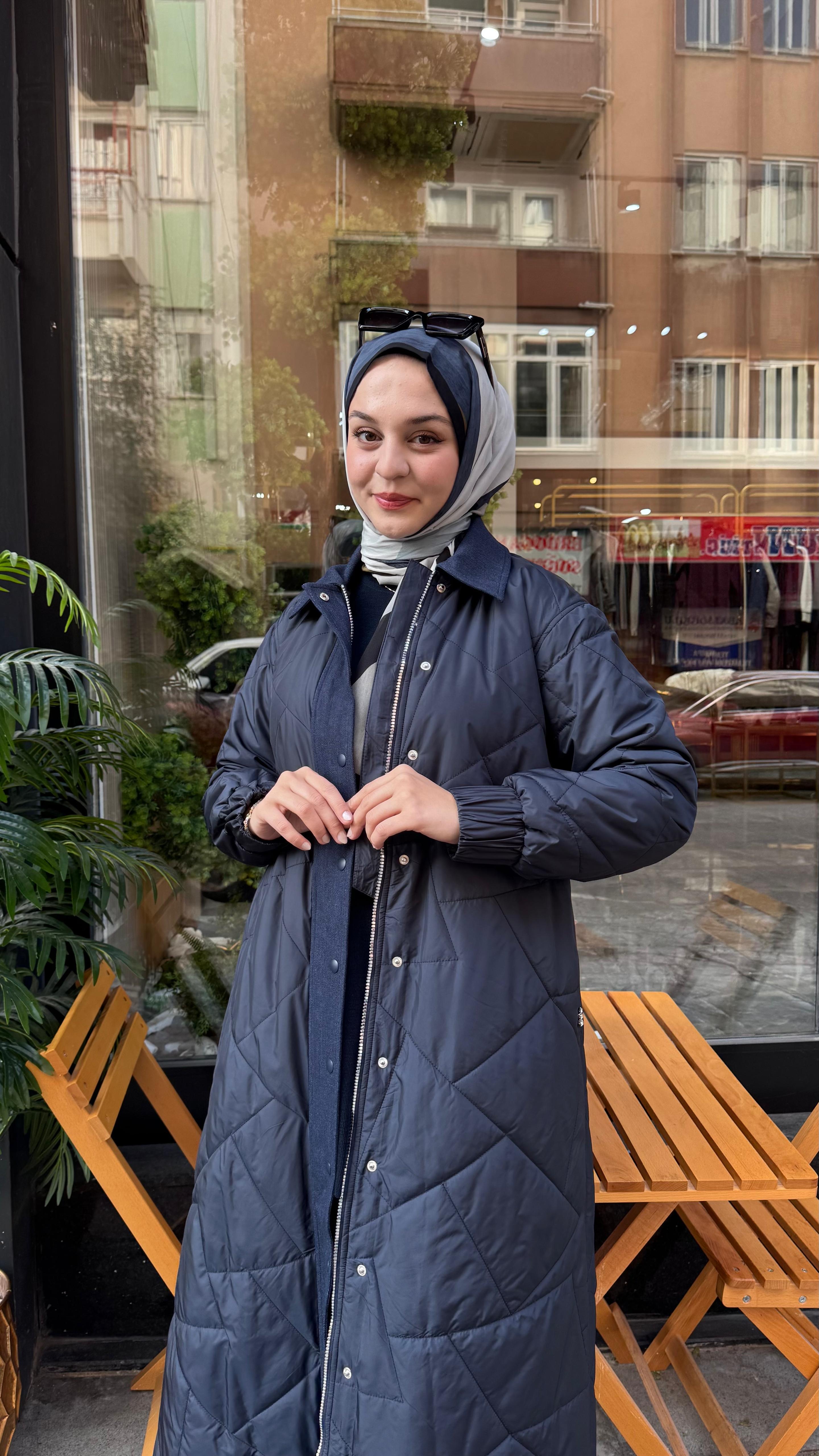 MİSS DALİDA Denim Detaylı Mont