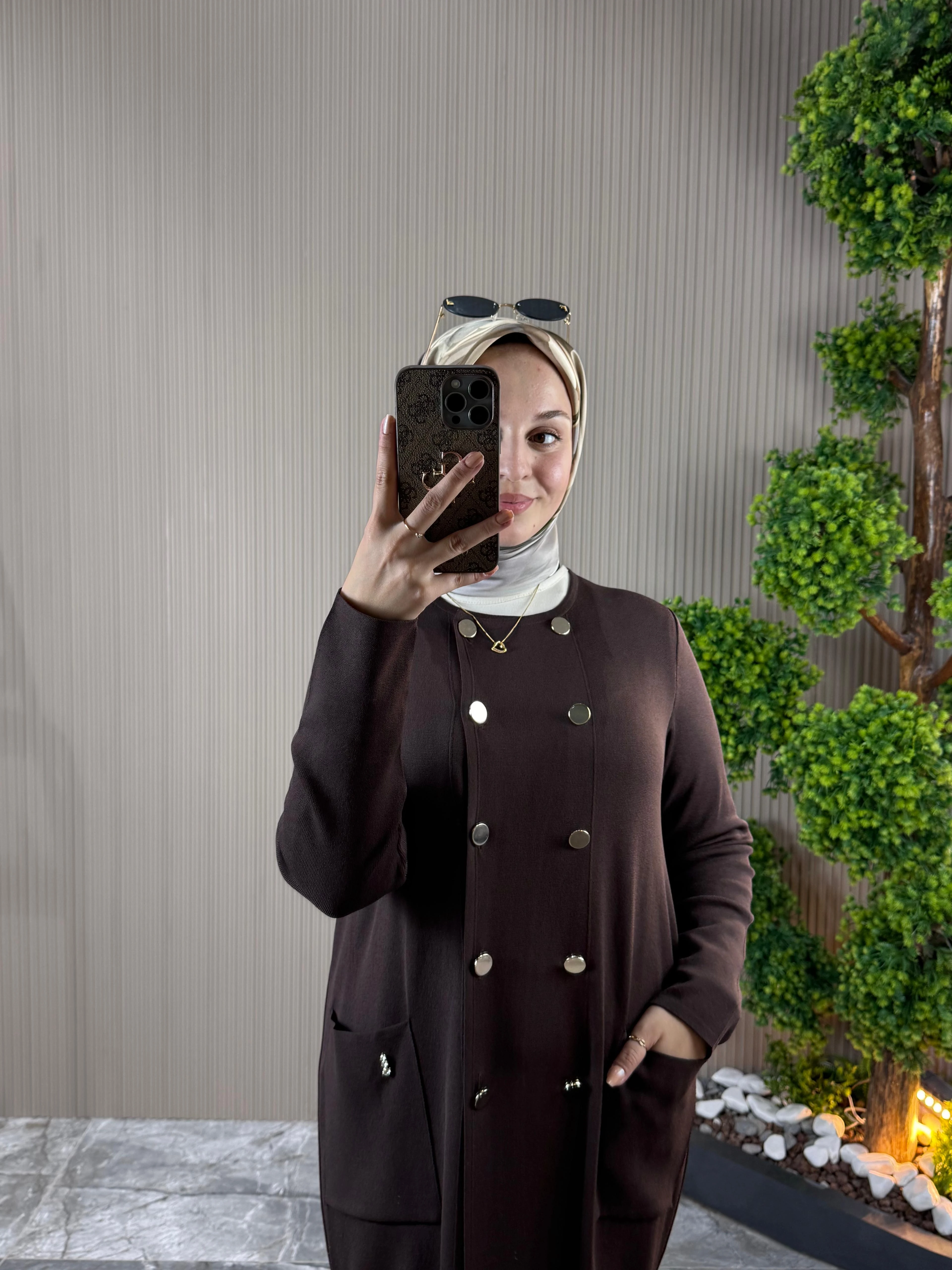 MİSS DALİDA Çelik Örme Tam Boy Kap