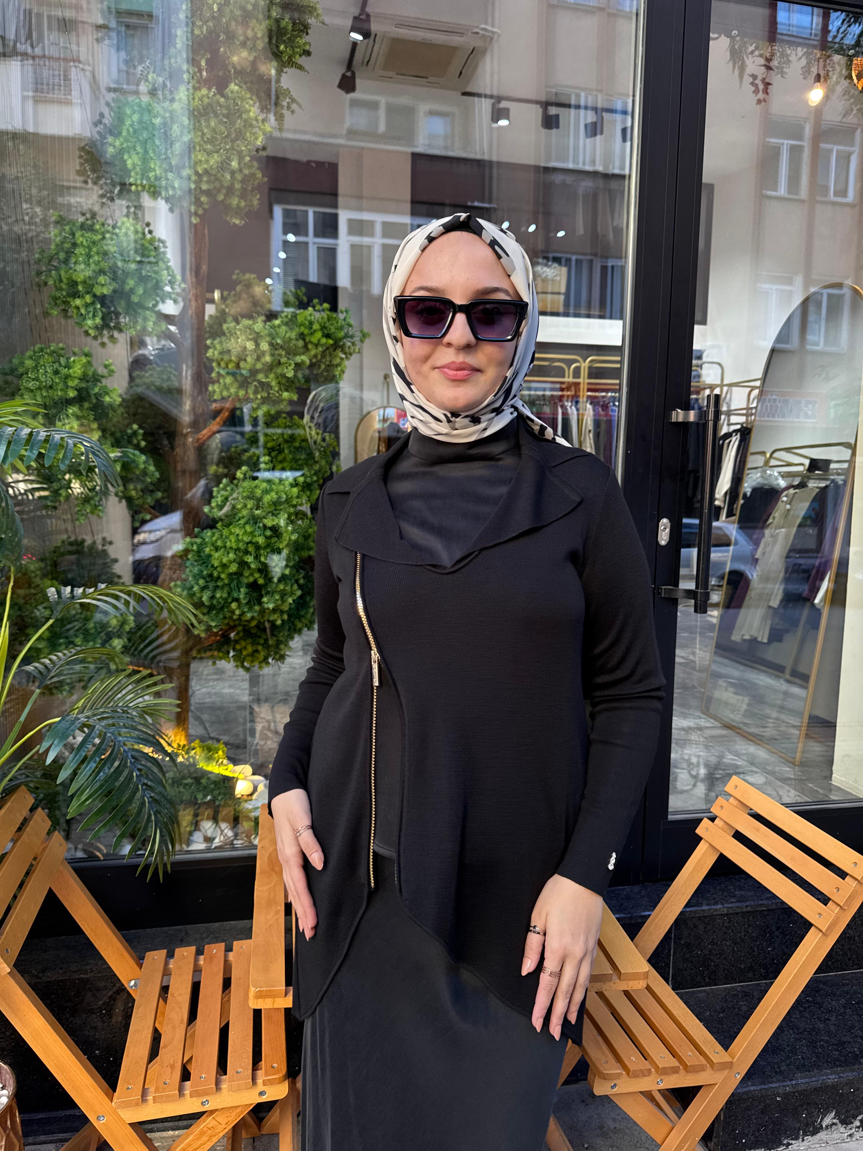 MİSS DALİDA Çelik Örme/İpek Qupro Etekli Takım