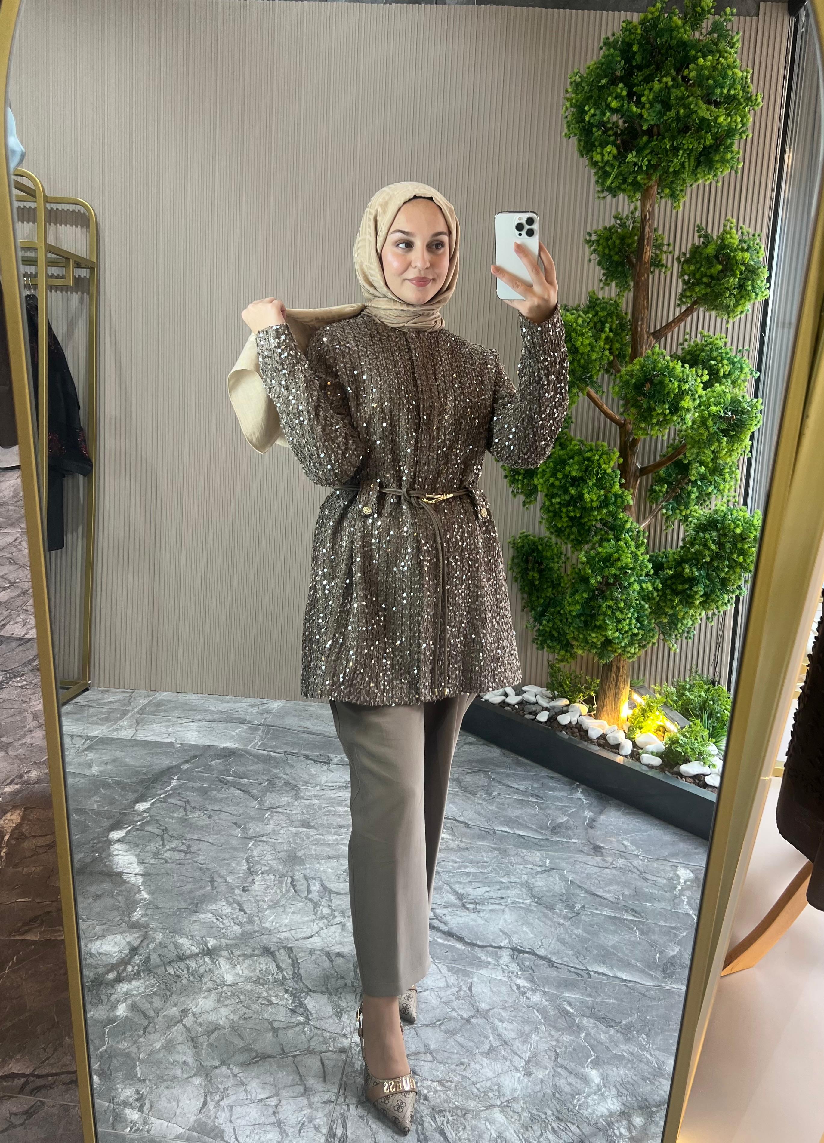 GHİSA Pul/Payet detaylı Takım