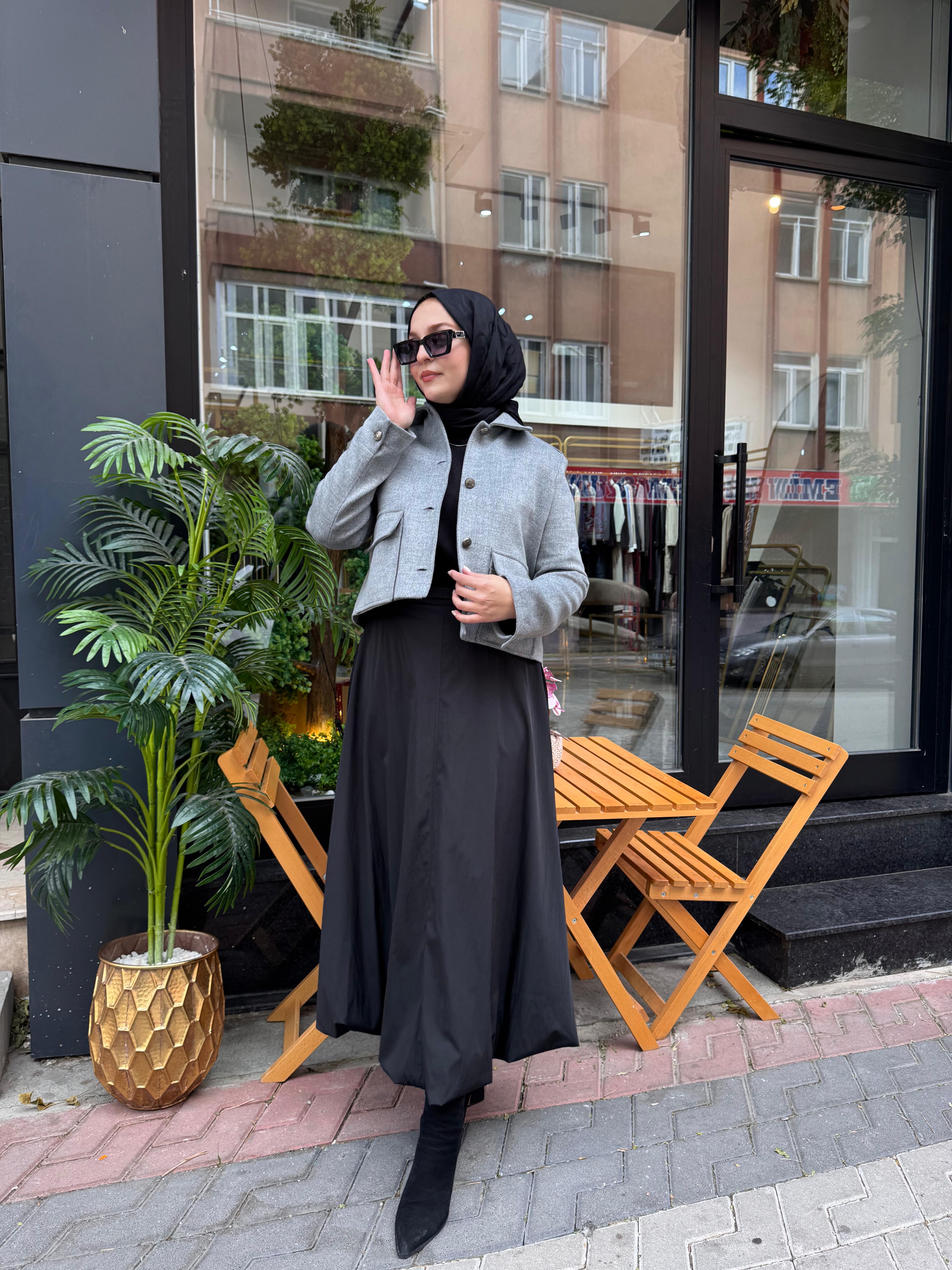 TERZİ DÜKKANI Kaşe Kaban