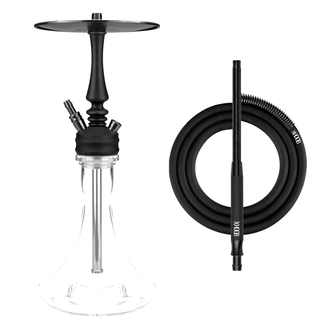 Hoob Mars Mini Black Nargile Takımı