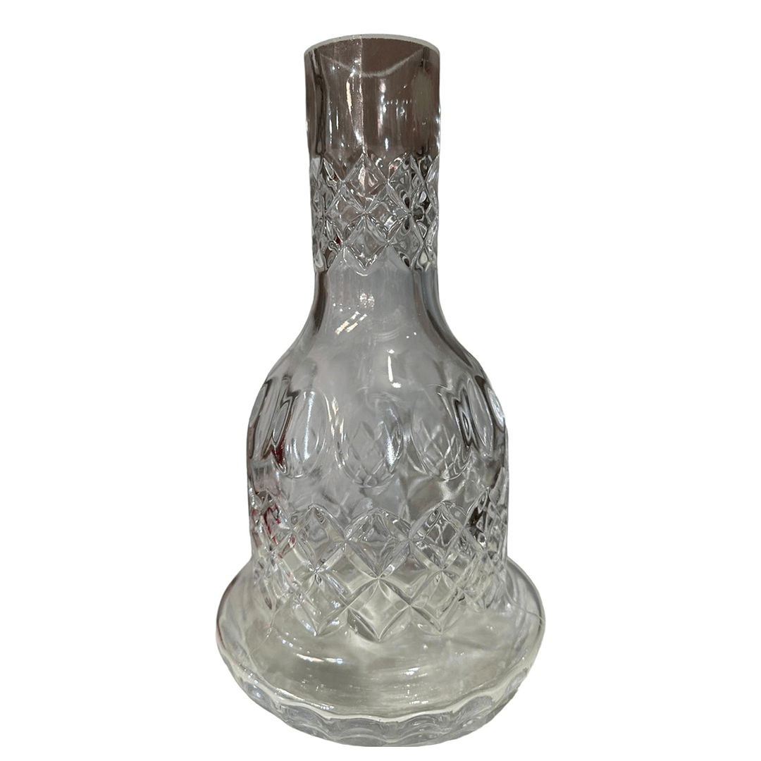 Kahveci Tipi Kesme Desenli Kelepçeli Şişe