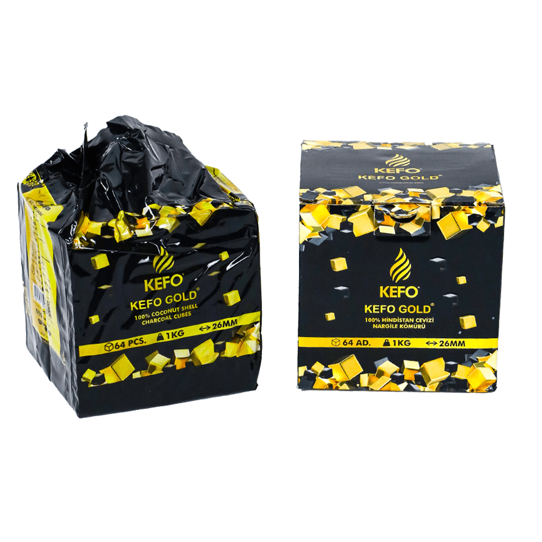  Kefo Gold 26mm 1 Kg Hindistan Cevizi Kömürü