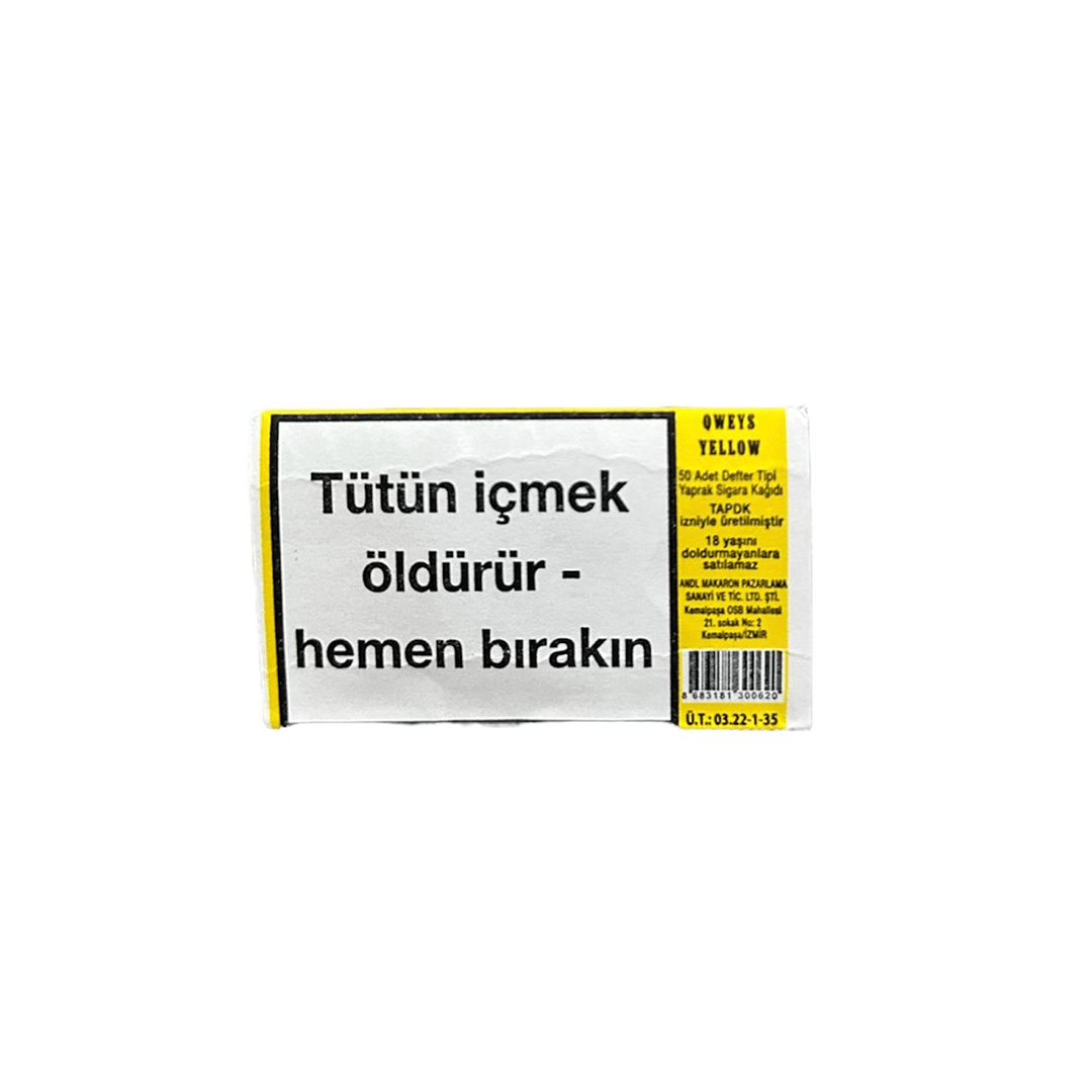 Qweys Yellow Sigara Sarma Kağıdı