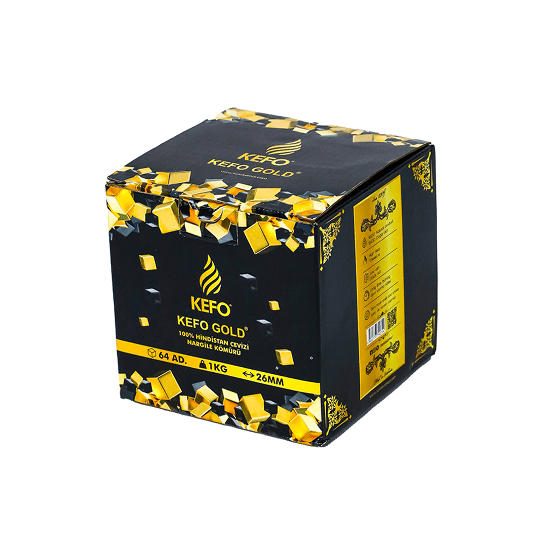  Kefo Gold 26mm 1 Kg Hindistan Cevizi Kömürü