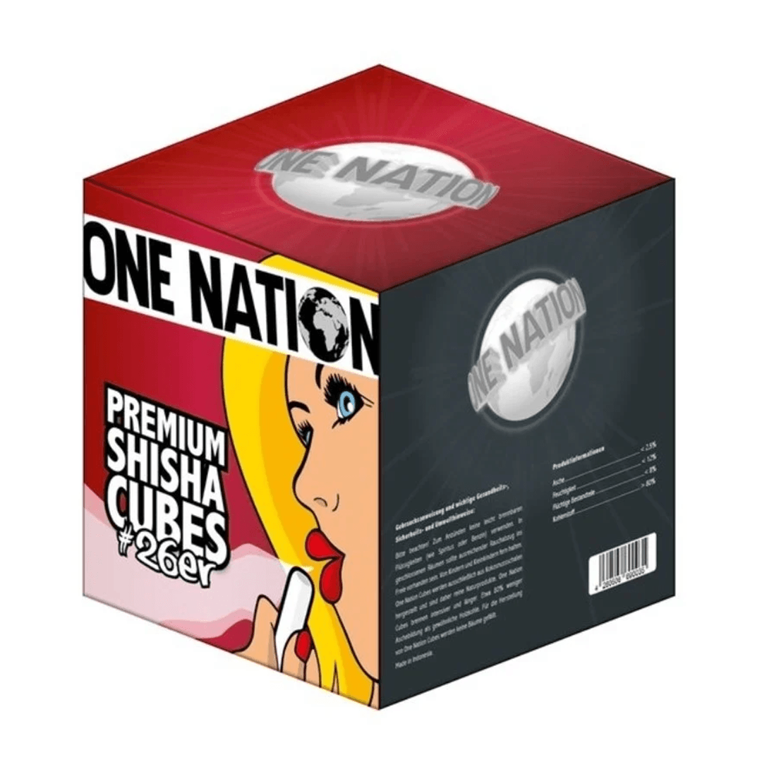 One Nation Premium Nargile Kömürü #26er