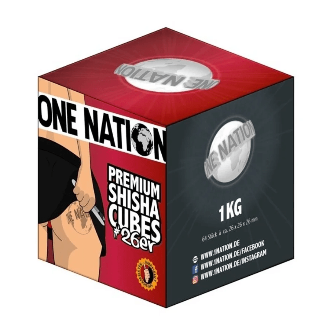 One Nation Premium Nargile Kömürü #26er