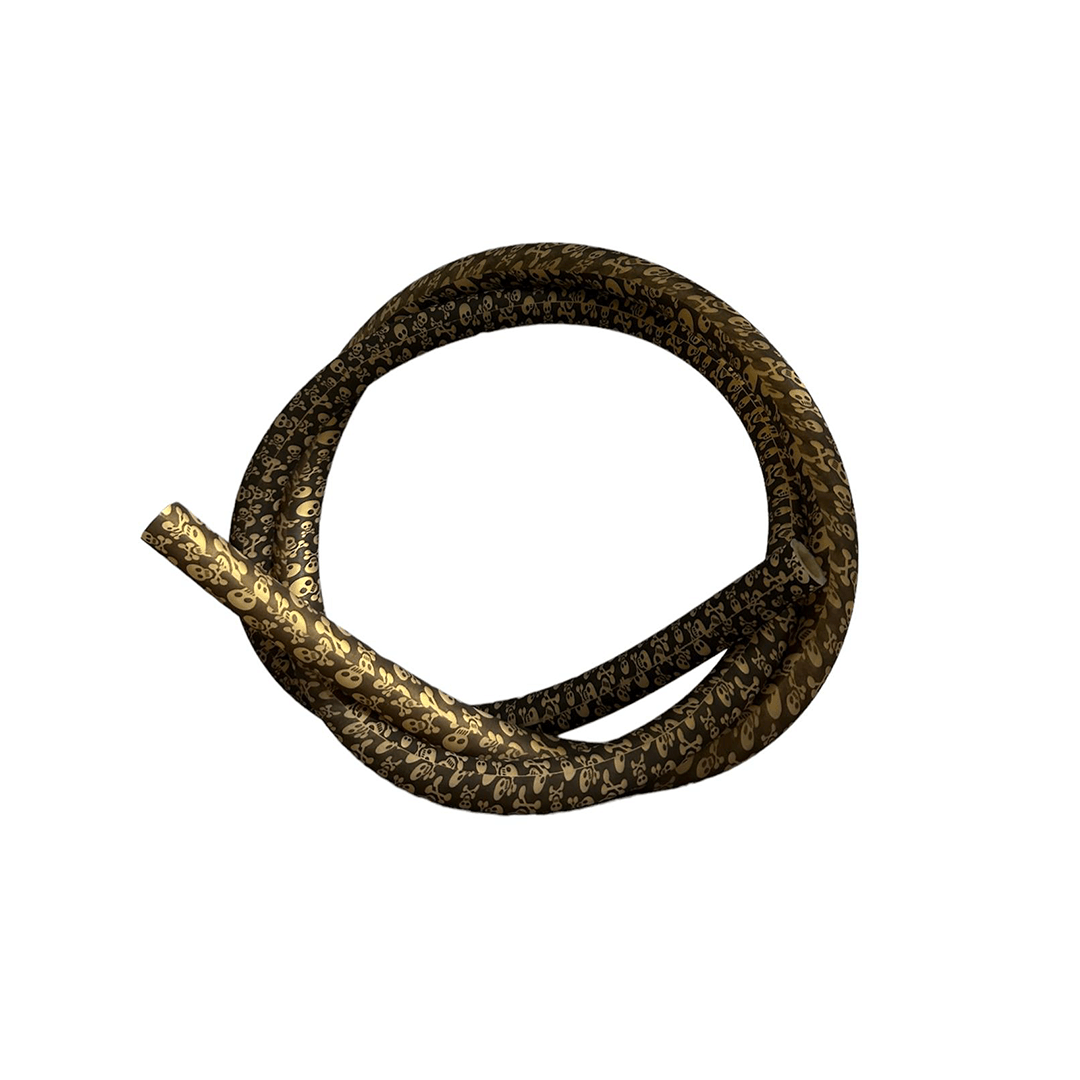 SoftTouch Gold Skull Nargile Hortumu 