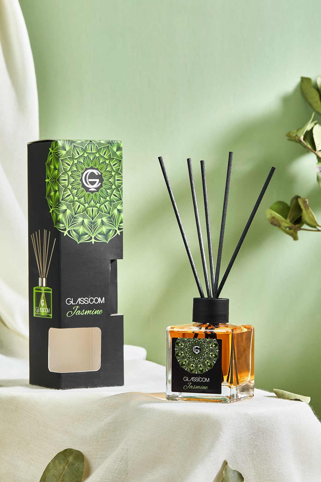 Reed Diffuser Jasmin Bambu Çubuklu Oda Kokusu