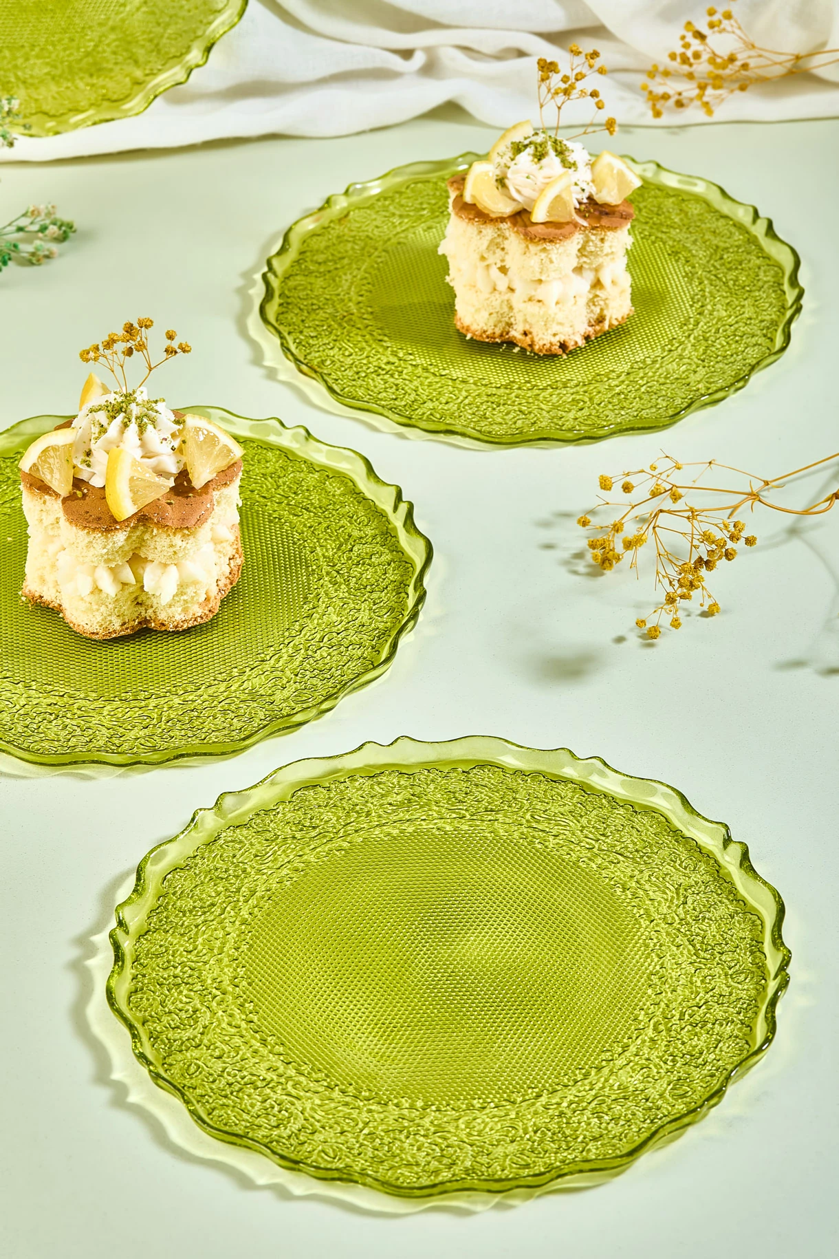 Goblen 6 Parça Pasta Servis Tabağı Seti