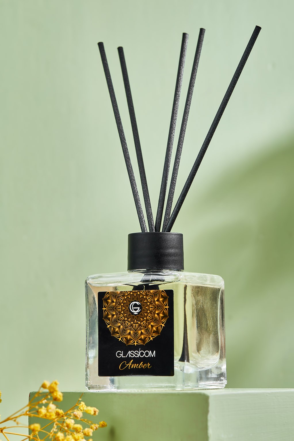 Reed Diffuser Amber Bambu Çubuklu Oda Kokusu