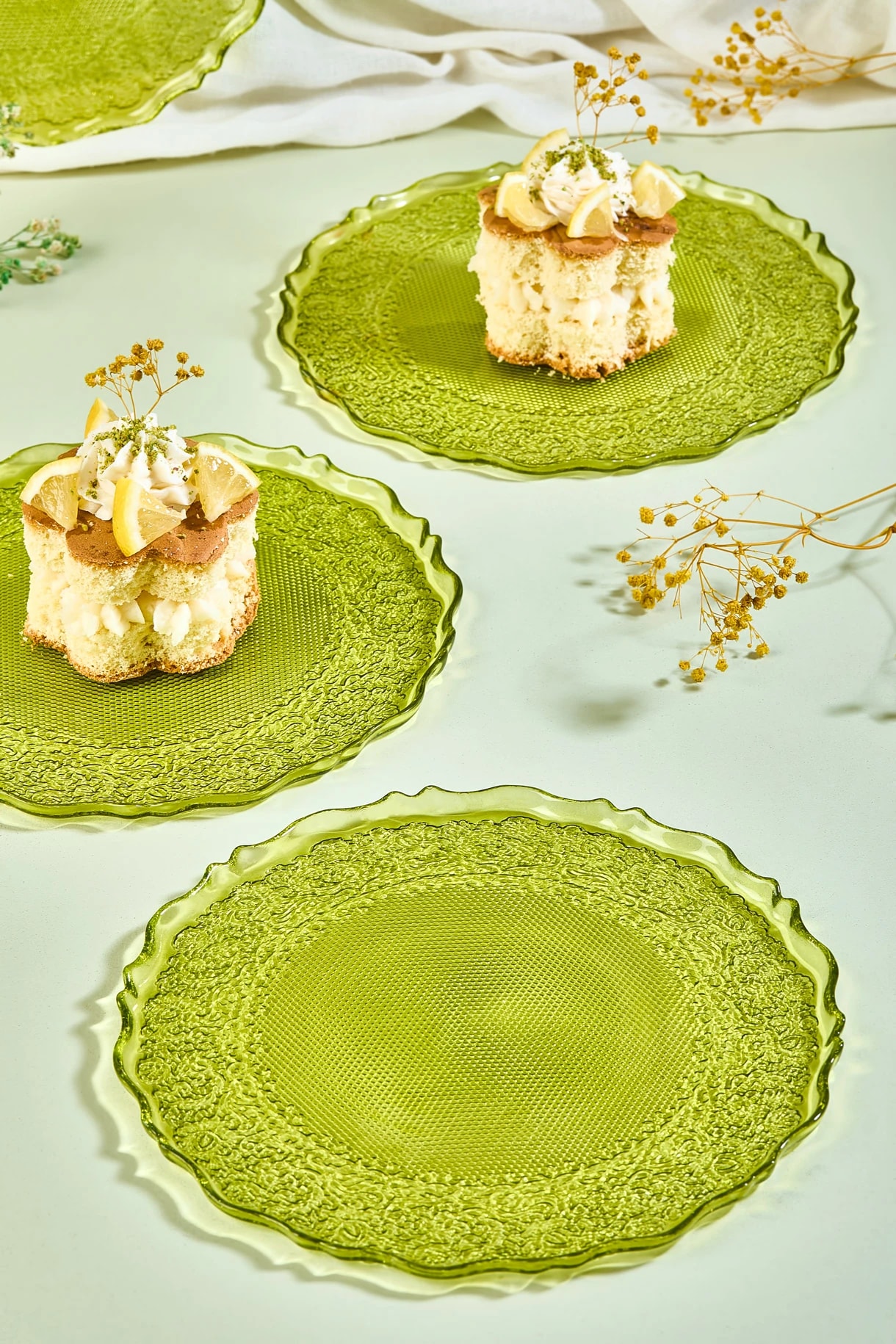 Goblen 6 Parça Pasta Servis Tabağı Seti