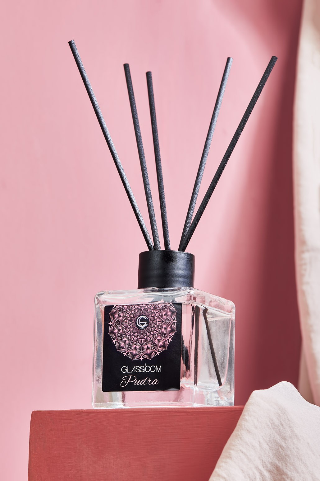 Reed Diffuser Pudra Bambu Çubuklu Oda Kokusu