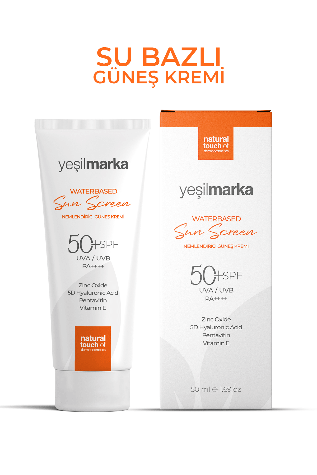 Su Bazlı Güneş Kremi 50 Faktör (SPF)