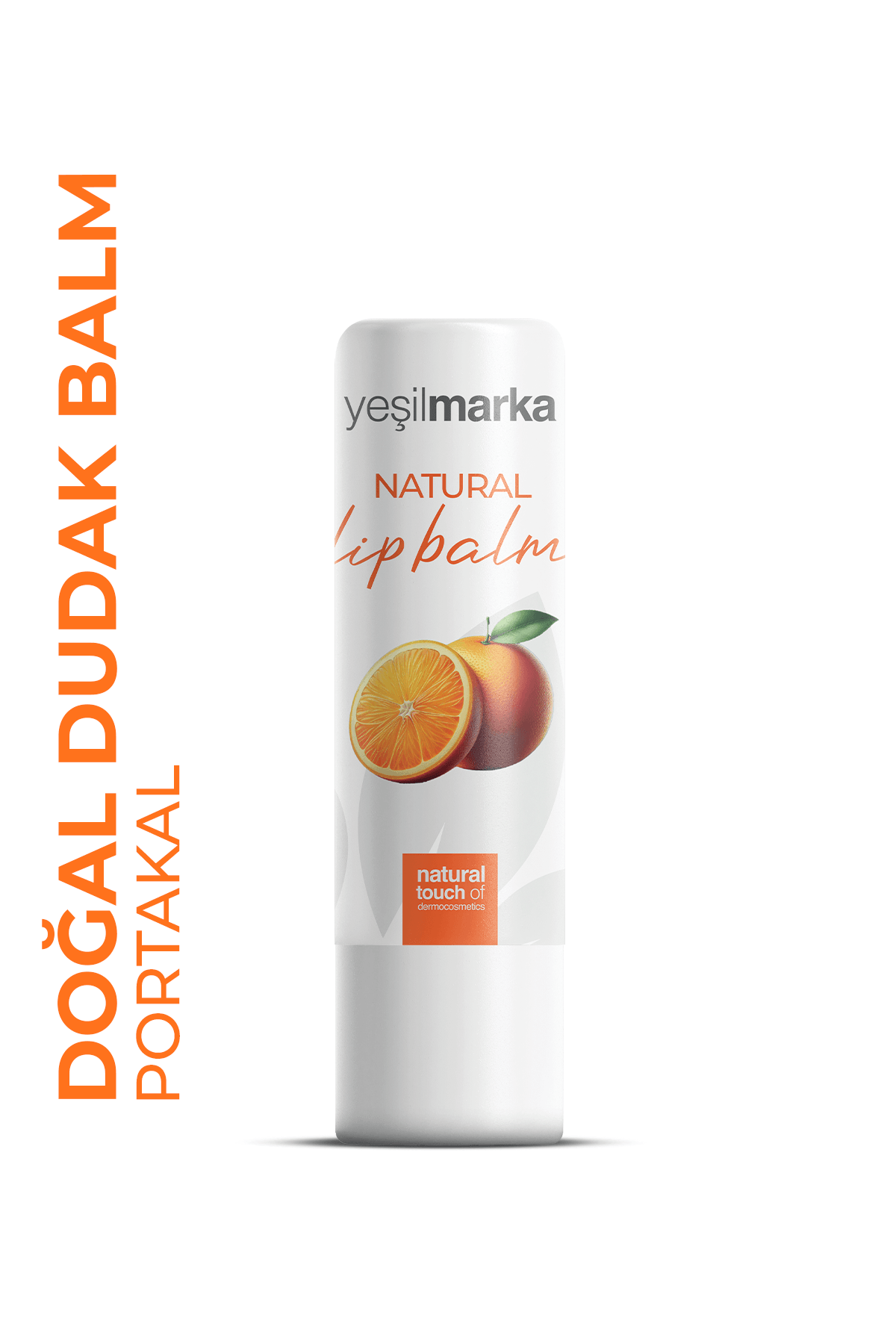 Natural Lip Balm - Orange