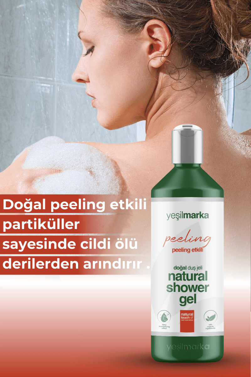 Doğal Duş Jeli - Peeling Etki