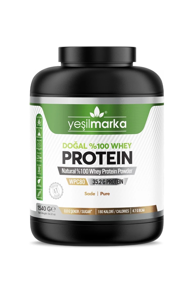 Doğal Whey Protein Tozu – Aromasız 1540 gr