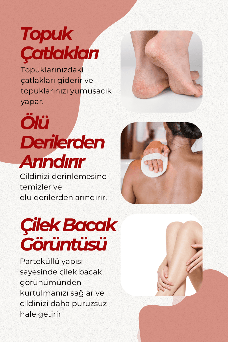 Doğal Duş Jeli - Peeling Etki