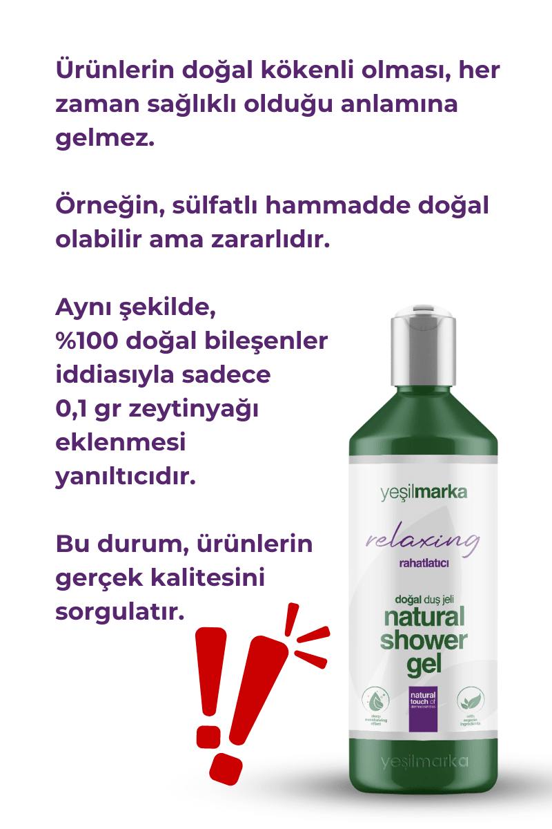 Doğal Duş Jeli
