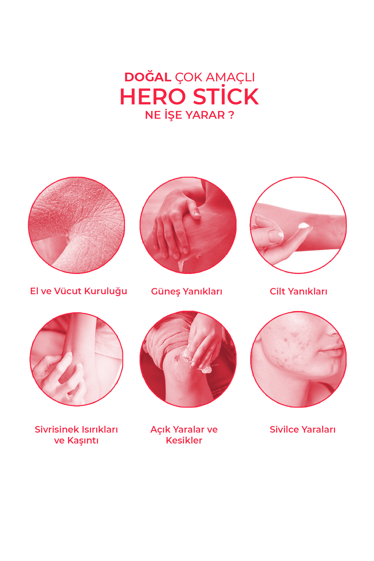 Yatıştırıcı Hero Stick - Cilt Bariyeri Onarıcı & Güçlendirici Formül