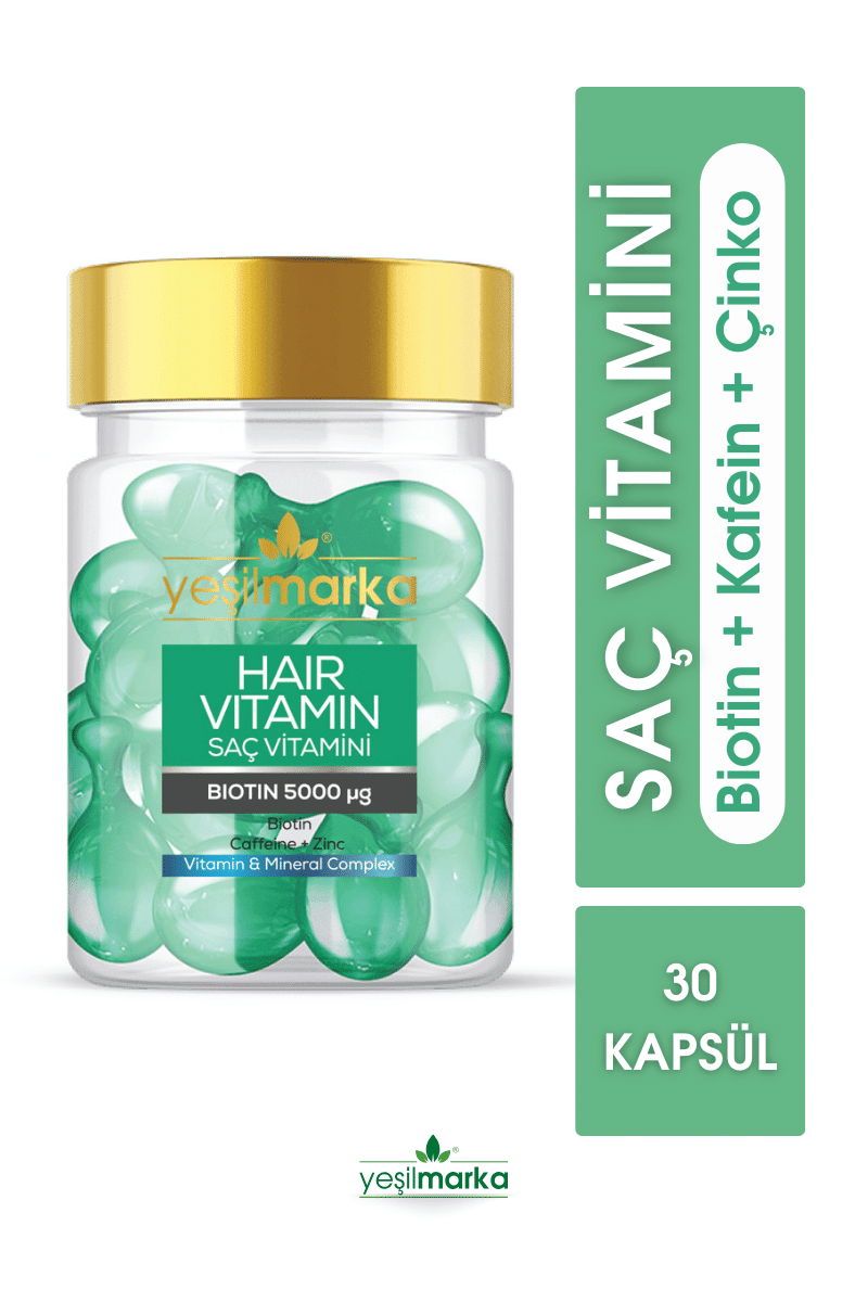 Saç Vitamini - Biotin & Kafein