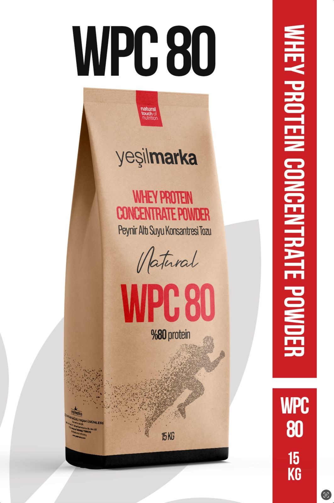 WPC80 Whey Protein Konsantresi Tozu