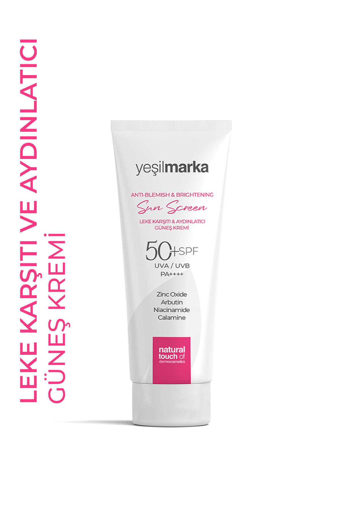 Leke Karşıtı & Aydınlatıcı Güneş Kremi 50 Faktör (SPF)