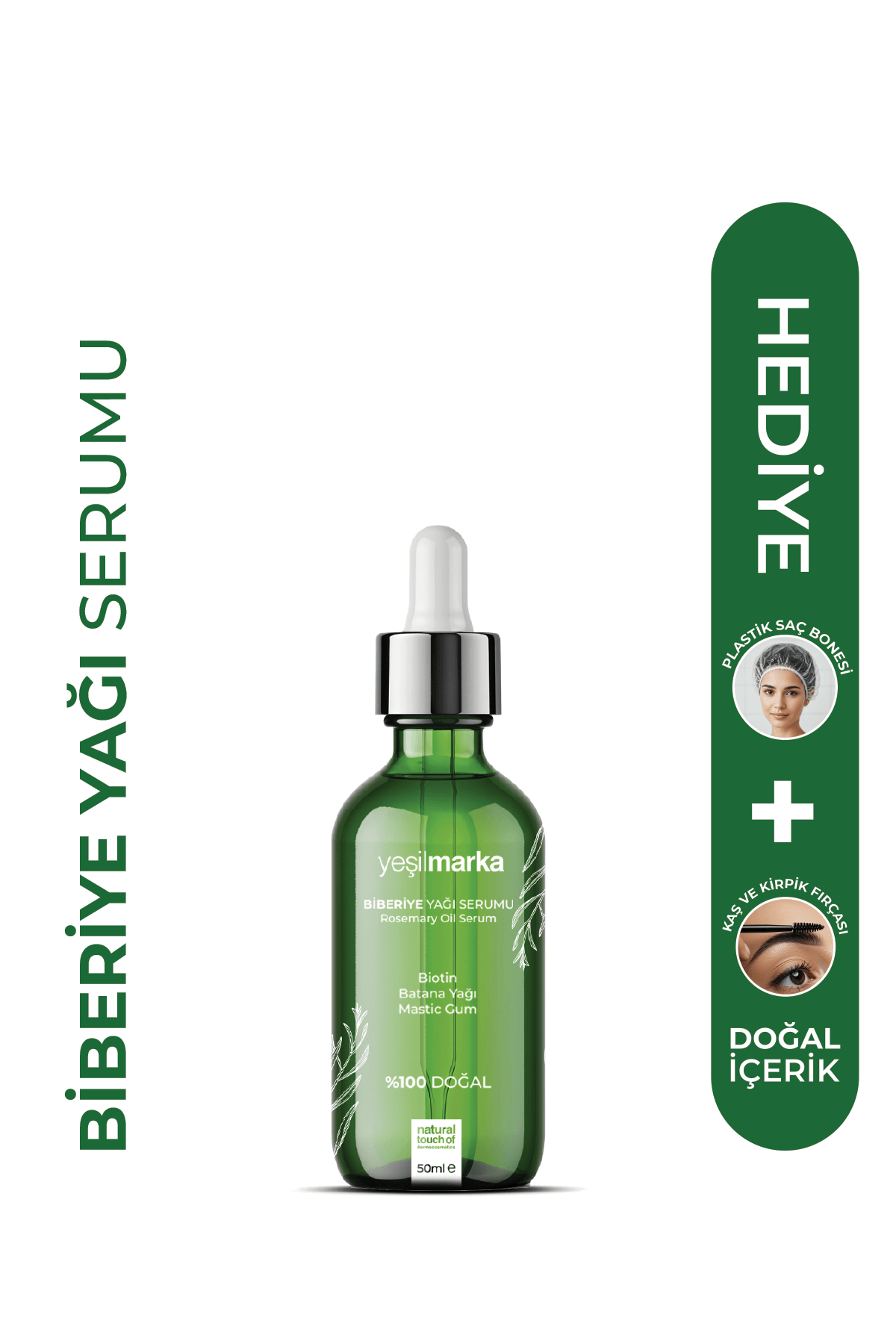 Doğal Biberiye Yağı Serumu
