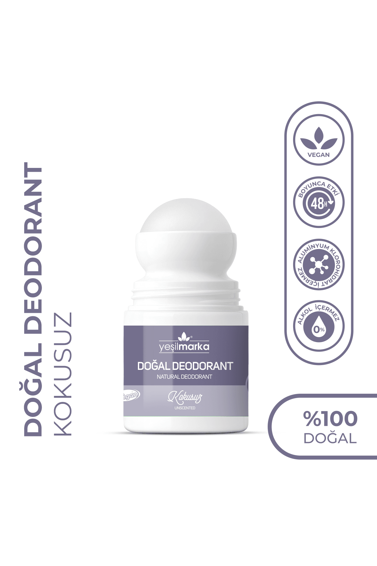 Doğal Deodorant - Kokusuz