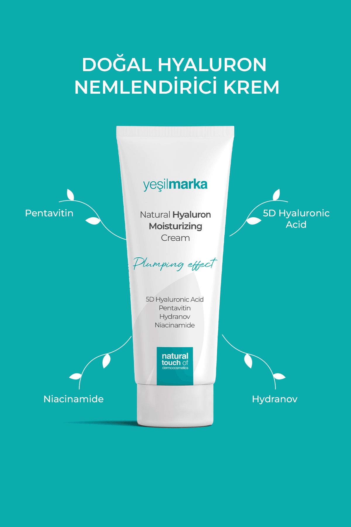 Skin Plumping Hyaluronic Moisturizing Cream
