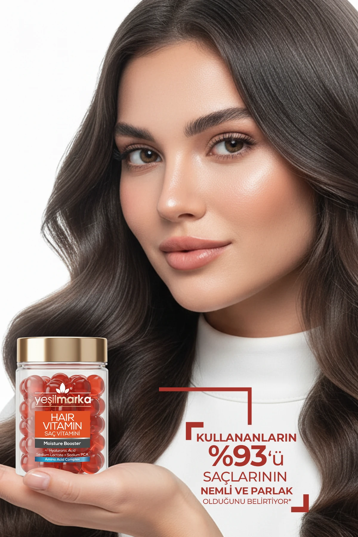 Saç Vitamini - Moisture Booster Canlandırıcı - Kır, Uygula & Parla!