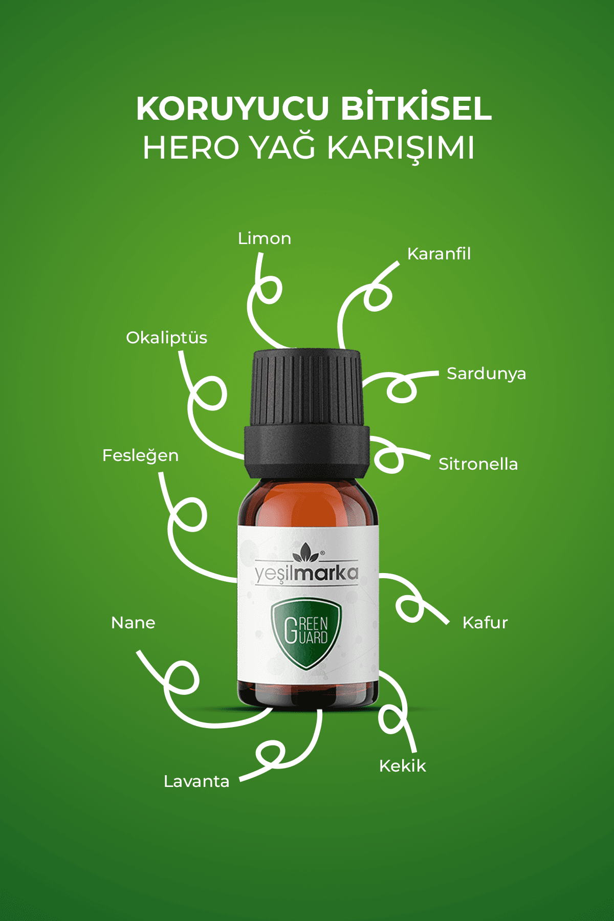 Buhurdanlık Için Hava Namlendirici Esansiyel Yağ - Dış Etkenlere Karşı Koruyucu Hero Drop 20 ml